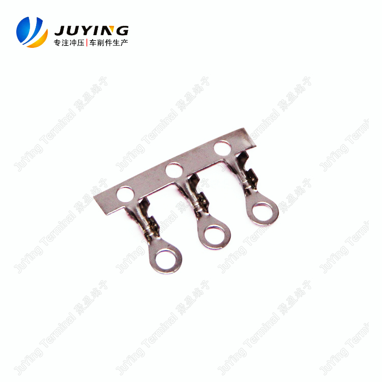 现货3.2 4.2 4.3横向圆形端子 RNB2-4 3.5-4 0.6~08厚 铜镀锡