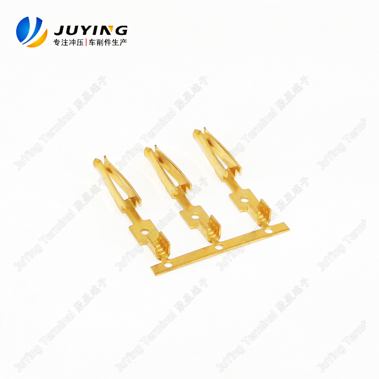 批发现货4.5子弹头端子 汽车电池金手指端子 适用14-24号电线