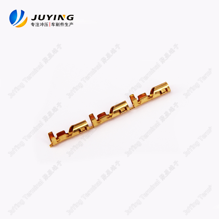 批发现货4.5子弹头端子 汽车电池金手指端子 适用14-24号电线