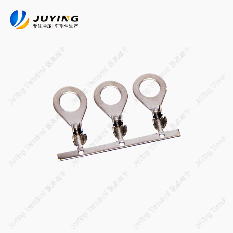 供应5.3 6.4 8.4mm不锈钢 不锈铁 圆形 椭圆形端子 0.5厚接线端子